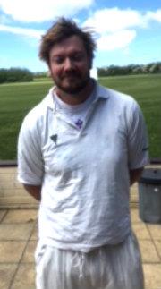 Doug Johnston - unbeaten 56 helped Haverfordwest 2nds win at Cresselly